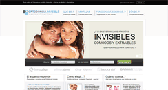 Desktop Screenshot of ortodoncia-invisible.eu